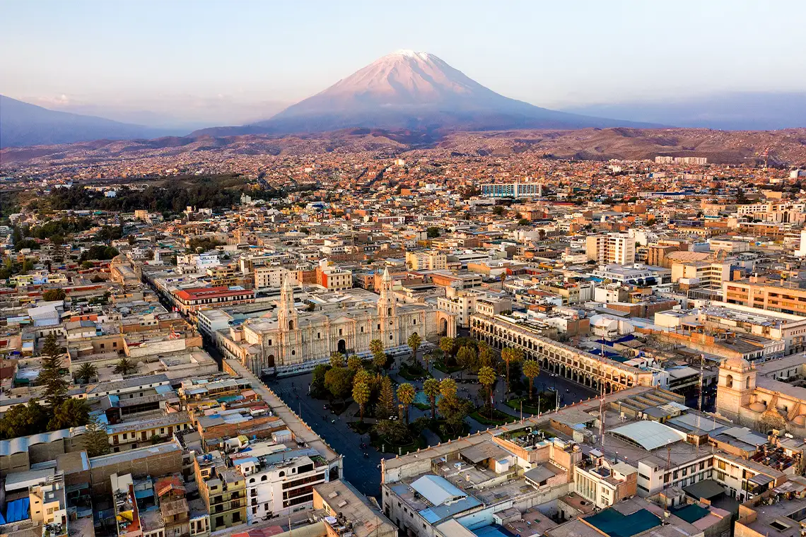 Las mejores ciudades para invertir en bienes raices en el Peru Arequipa