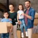mudanza familia nuevo hogar