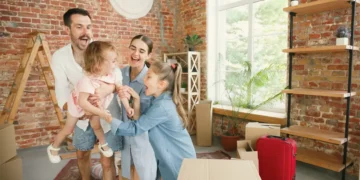 nueva etapa en la vida la familia ha crecido y nos hemos mudado a una nueva residencia ya sea una casa o un apartamento